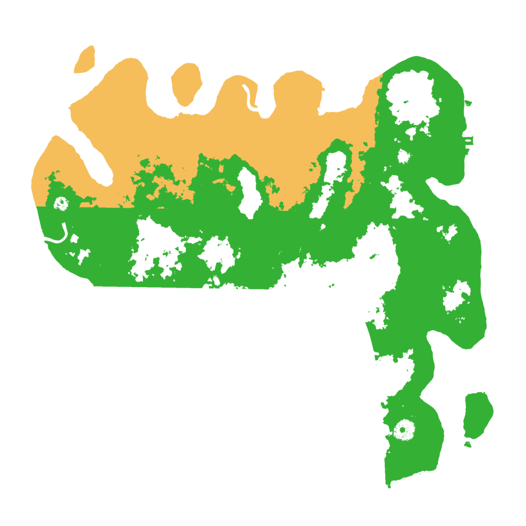 Biome Rust Map: Procedural Map, Size: 3800, Seed: 1590113