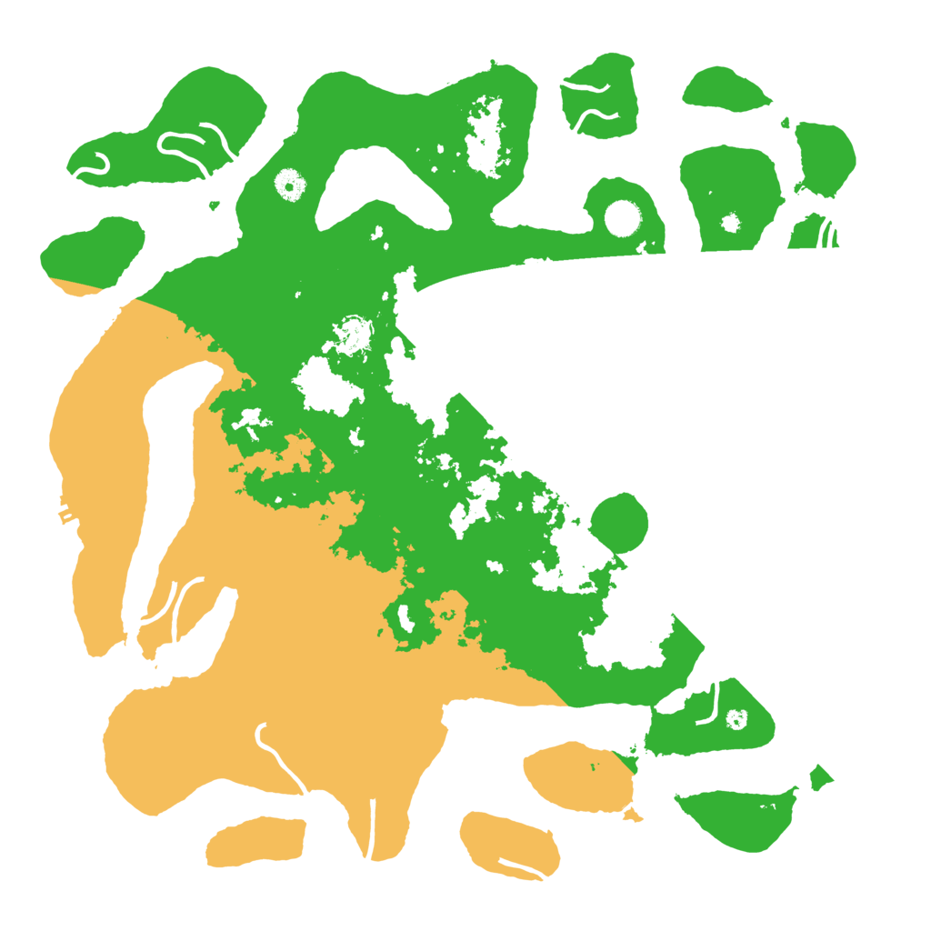 Biome Rust Map: Procedural Map, Size: 4500, Seed: 4189825