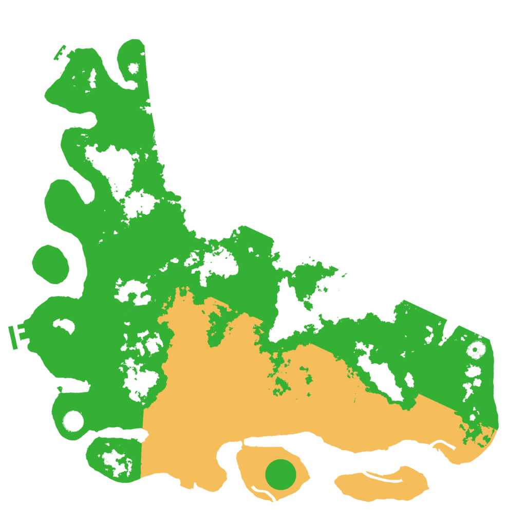 Biome Rust Map: Procedural Map, Size: 4500, Seed: 6015180
