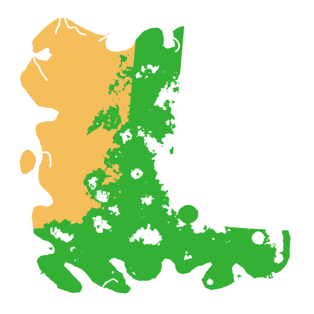 Biome Rust Map: Procedural Map, Size: 4500, Seed: 420762
