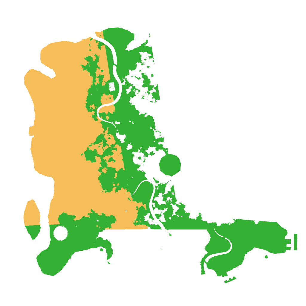 Biome Rust Map: Procedural Map, Size: 3800, Seed: 3766882