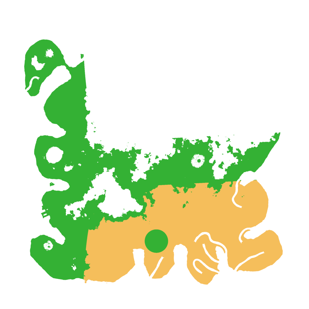 Biome Rust Map: Procedural Map, Size: 3500, Seed: 653991