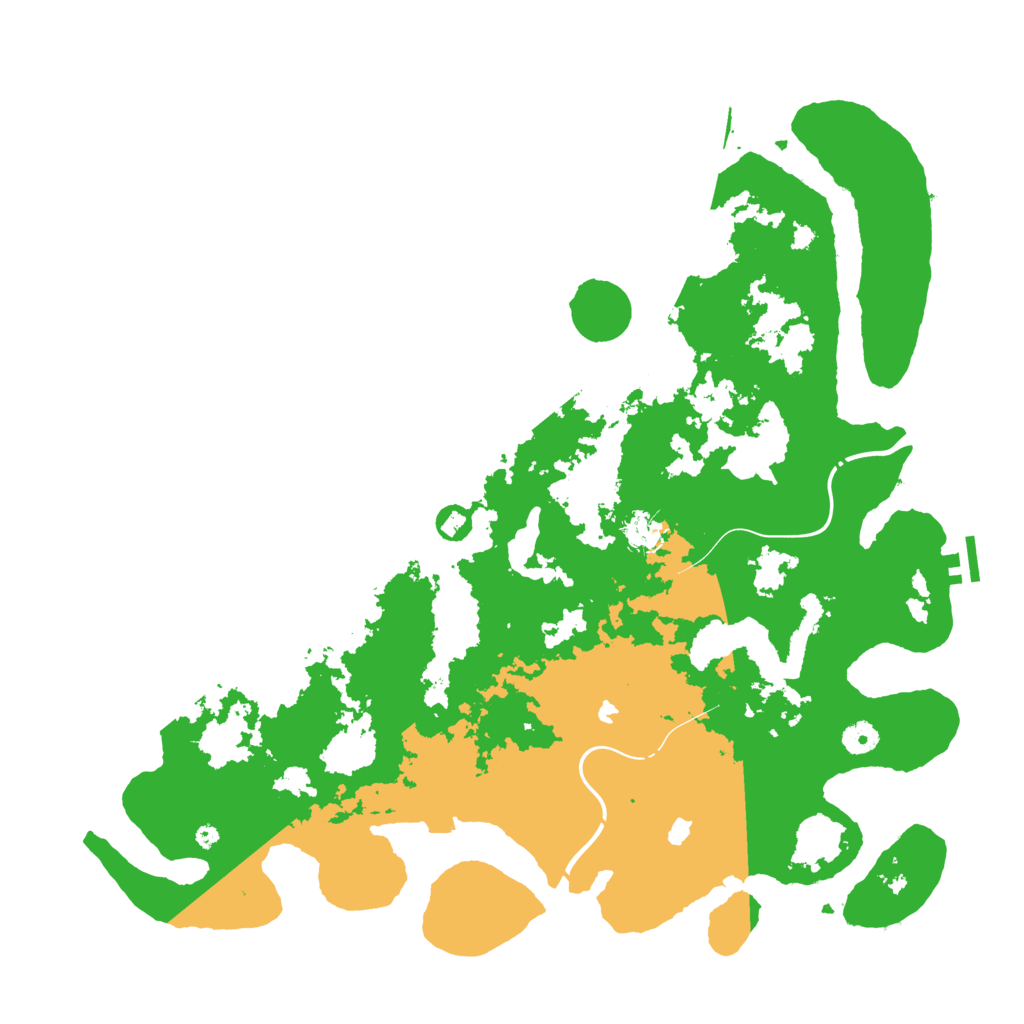 Biome Rust Map: Procedural Map, Size: 4500, Seed: 1937579