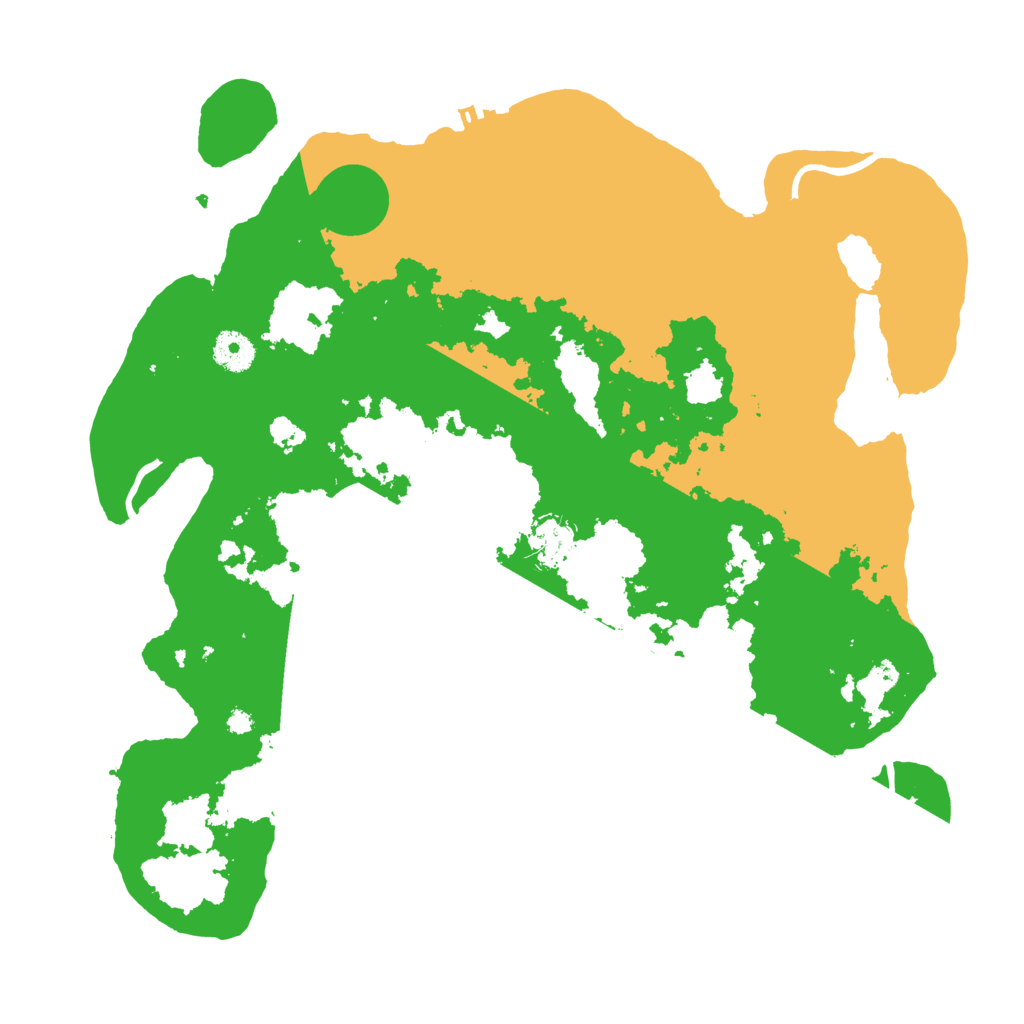 Biome Rust Map: Procedural Map, Size: 3800, Seed: 4620179