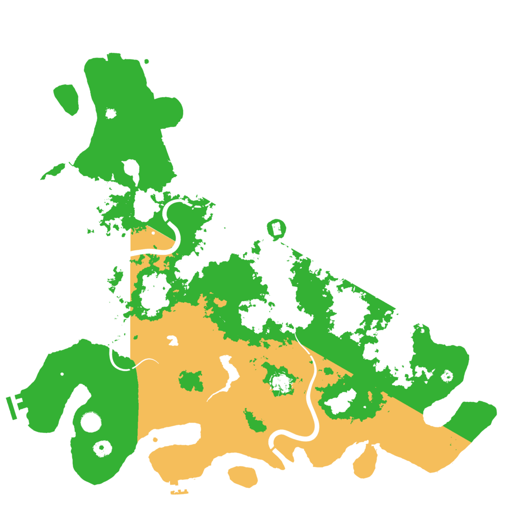 Biome Rust Map: Procedural Map, Size: 4500, Seed: 246318