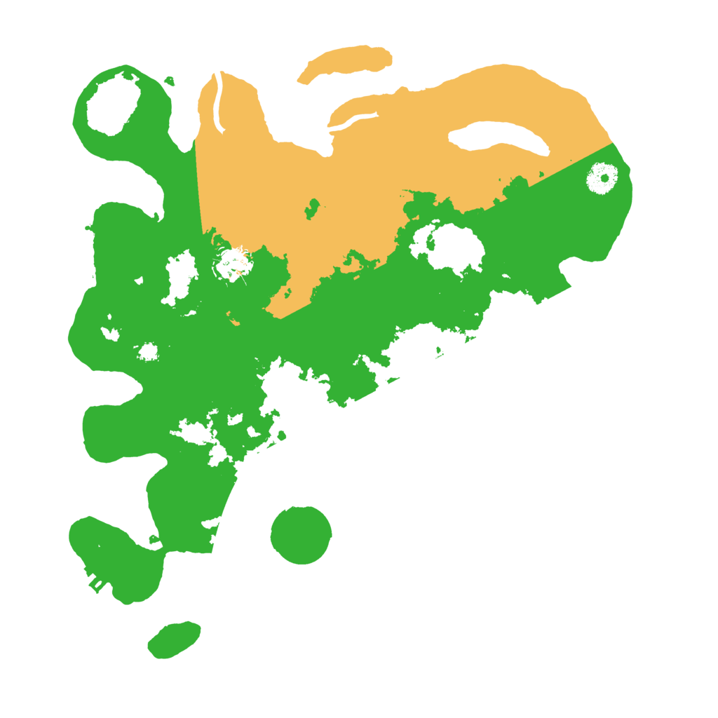 Biome Rust Map: Procedural Map, Size: 3500, Seed: 3115185