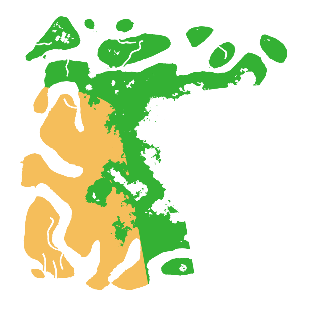 Biome Rust Map: Procedural Map, Size: 4500, Seed: 1618600