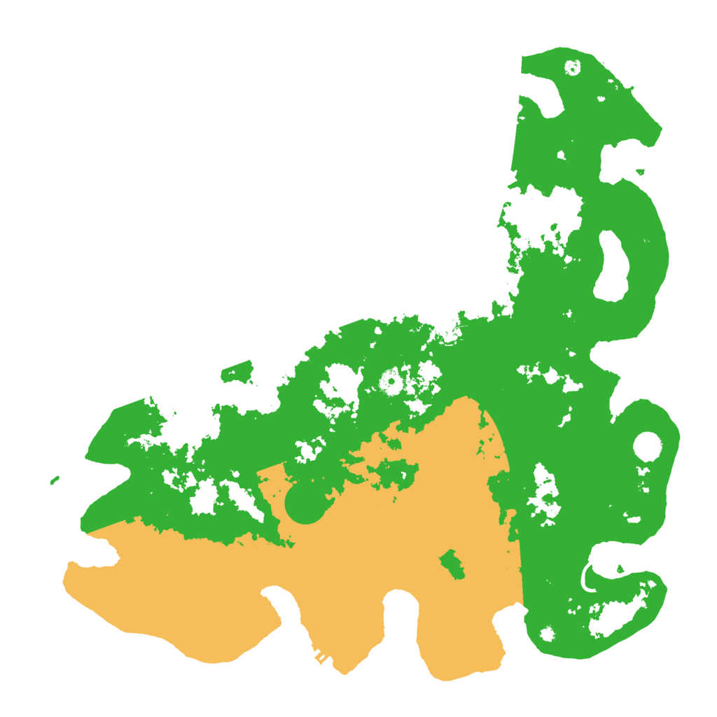 Biome Rust Map: Procedural Map, Size: 4500, Seed: 4229718
