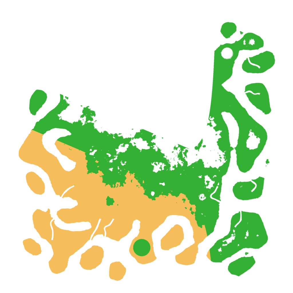 Biome Rust Map: Procedural Map, Size: 4500, Seed: 1345658