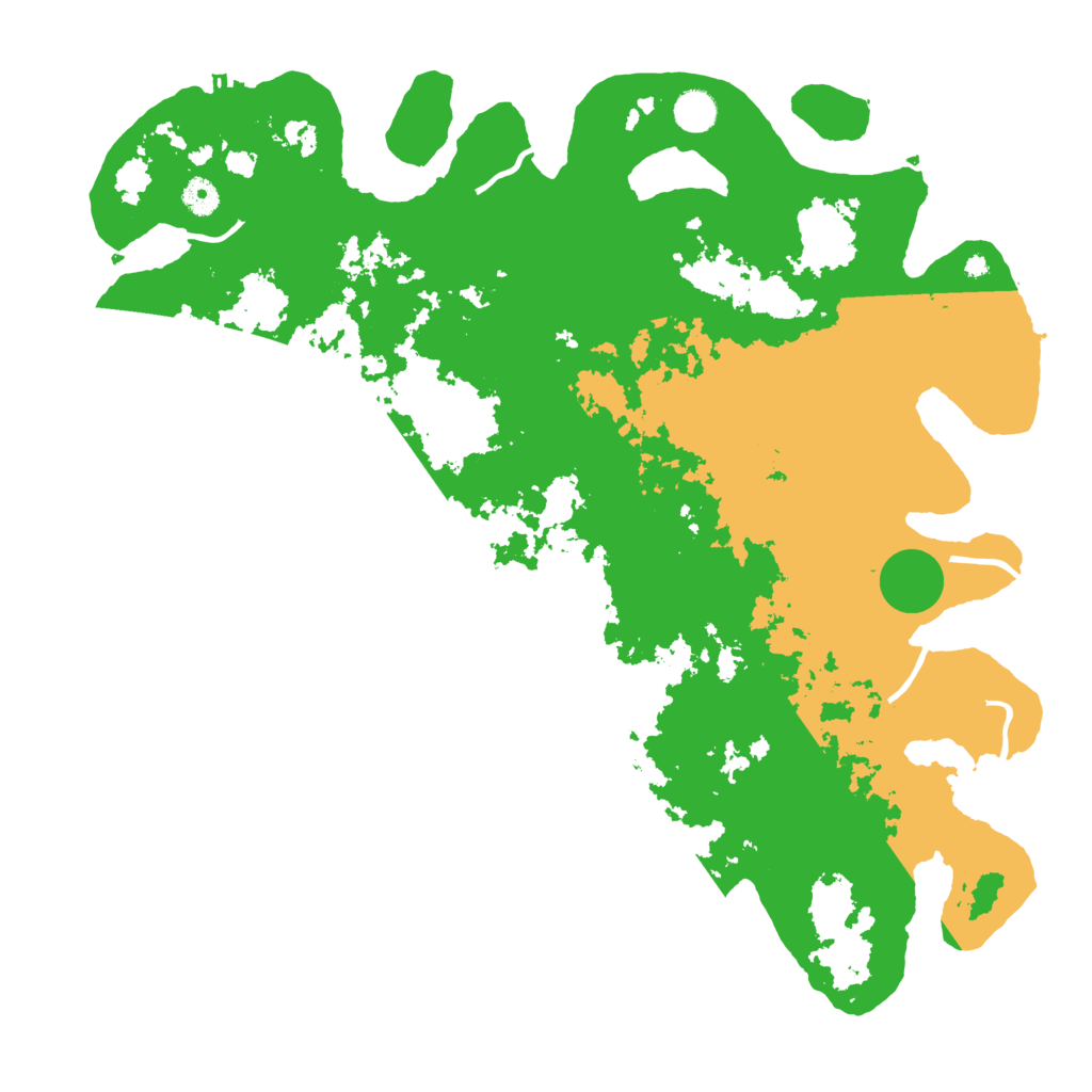 Biome Rust Map: Procedural Map, Size: 4500, Seed: 4188015