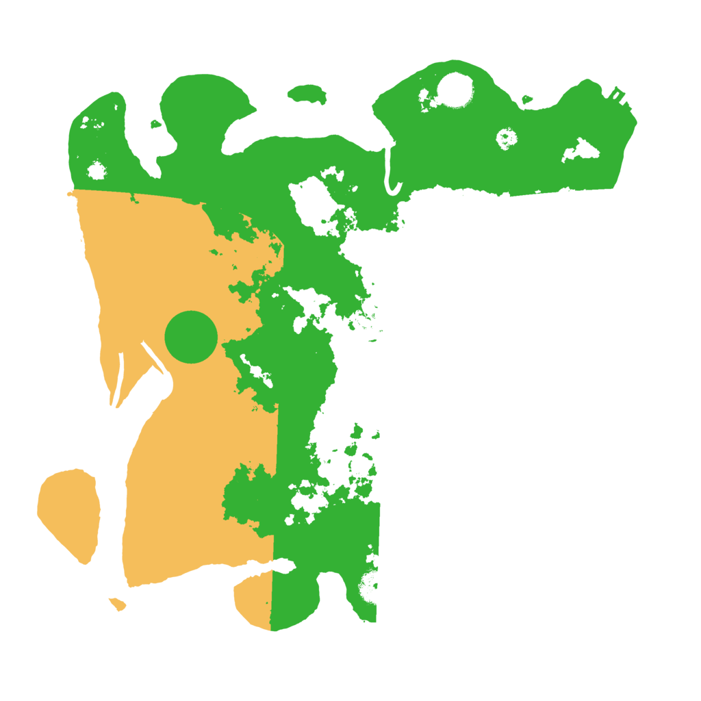 Biome Rust Map: Procedural Map, Size: 3500, Seed: 6075921