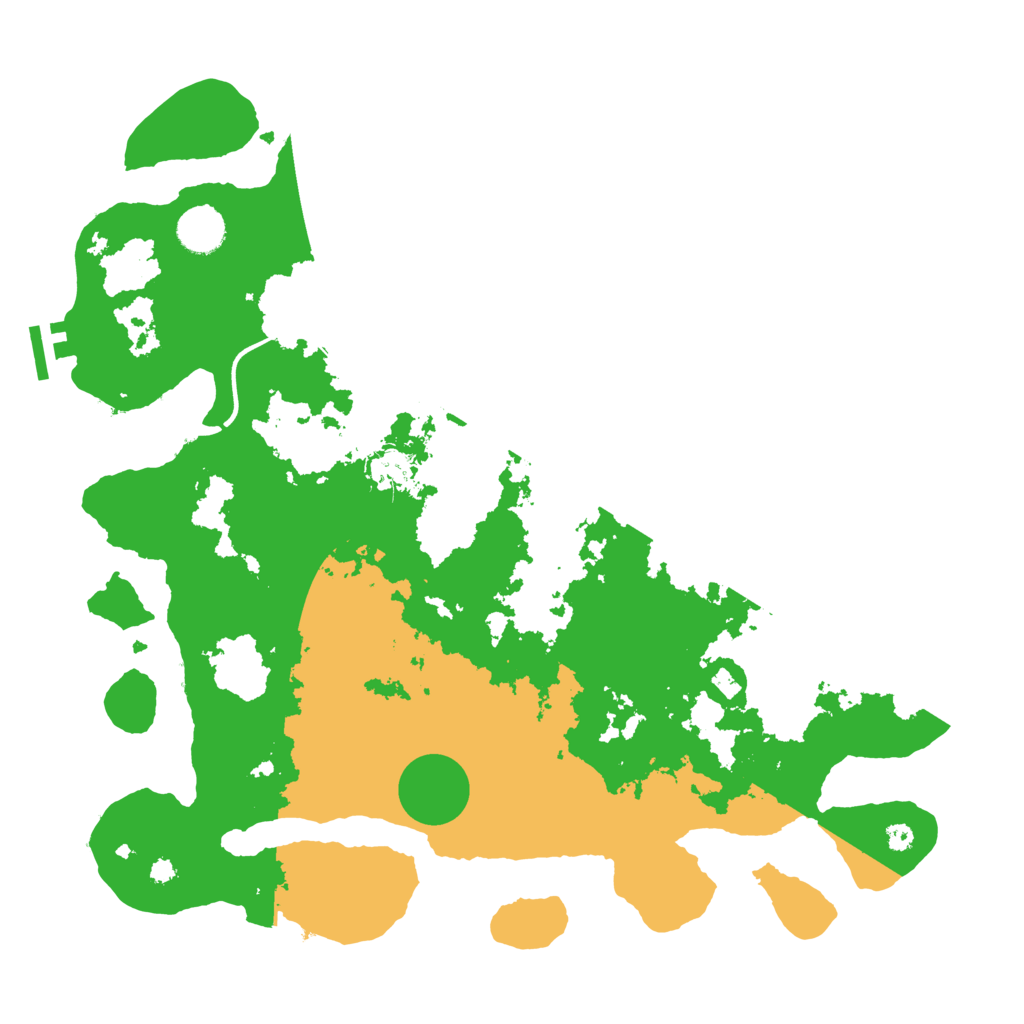 Biome Rust Map: Procedural Map, Size: 3800, Seed: 3697579