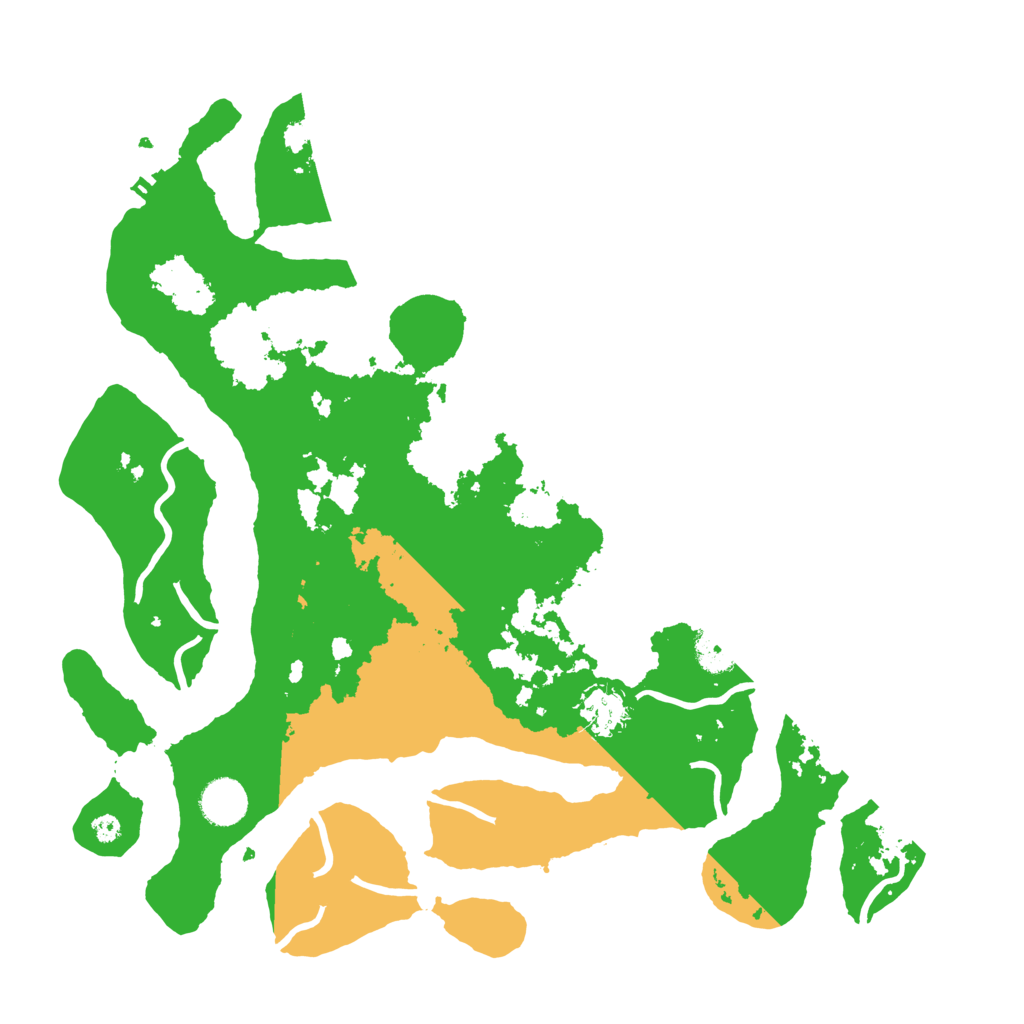 Biome Rust Map: Procedural Map, Size: 3800, Seed: 4062076