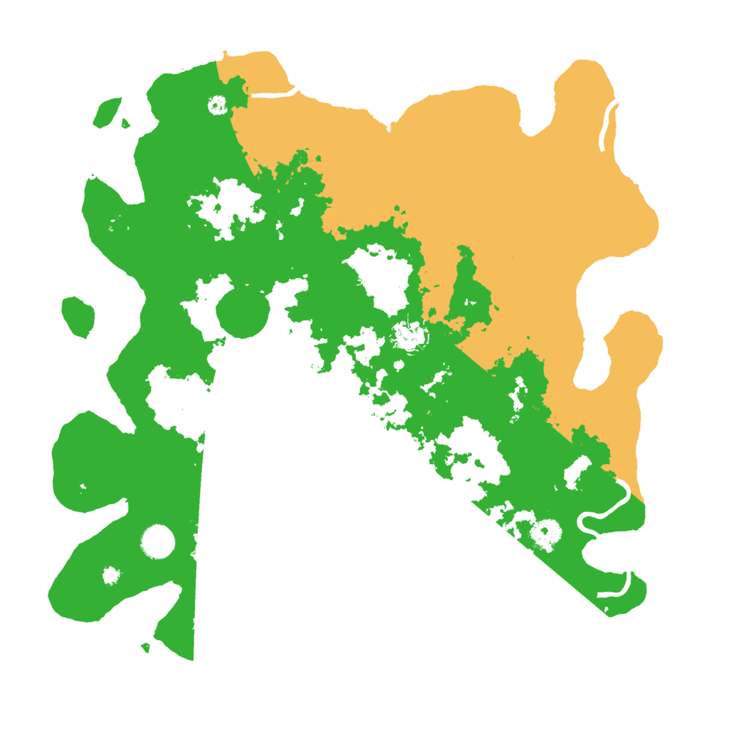 Biome Rust Map: Procedural Map, Size: 3800, Seed: 5559439