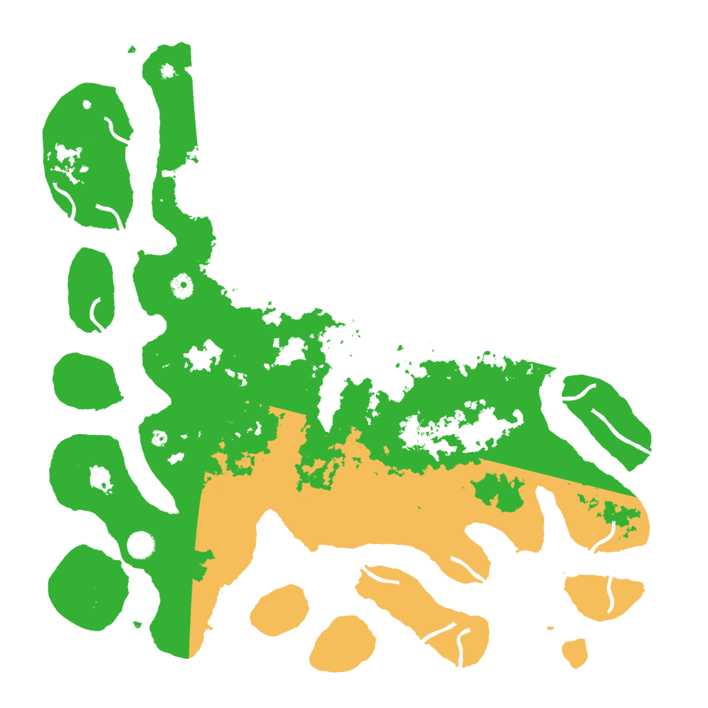 Biome Rust Map: Procedural Map, Size: 4500, Seed: 3290803