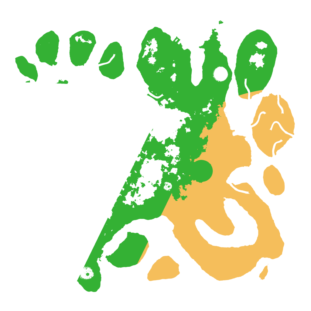 Biome Rust Map: Procedural Map, Size: 3800, Seed: 4122806