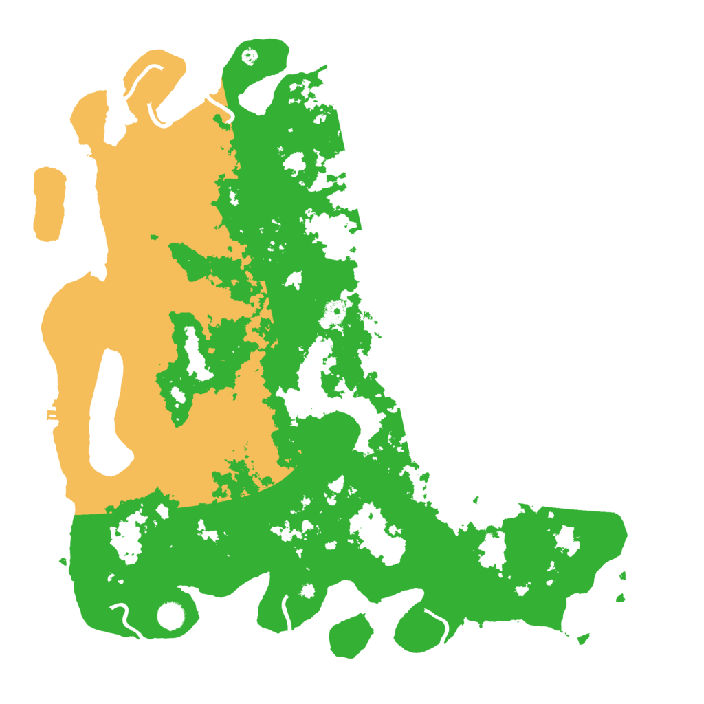 Biome Rust Map: Procedural Map, Size: 4500, Seed: 914754