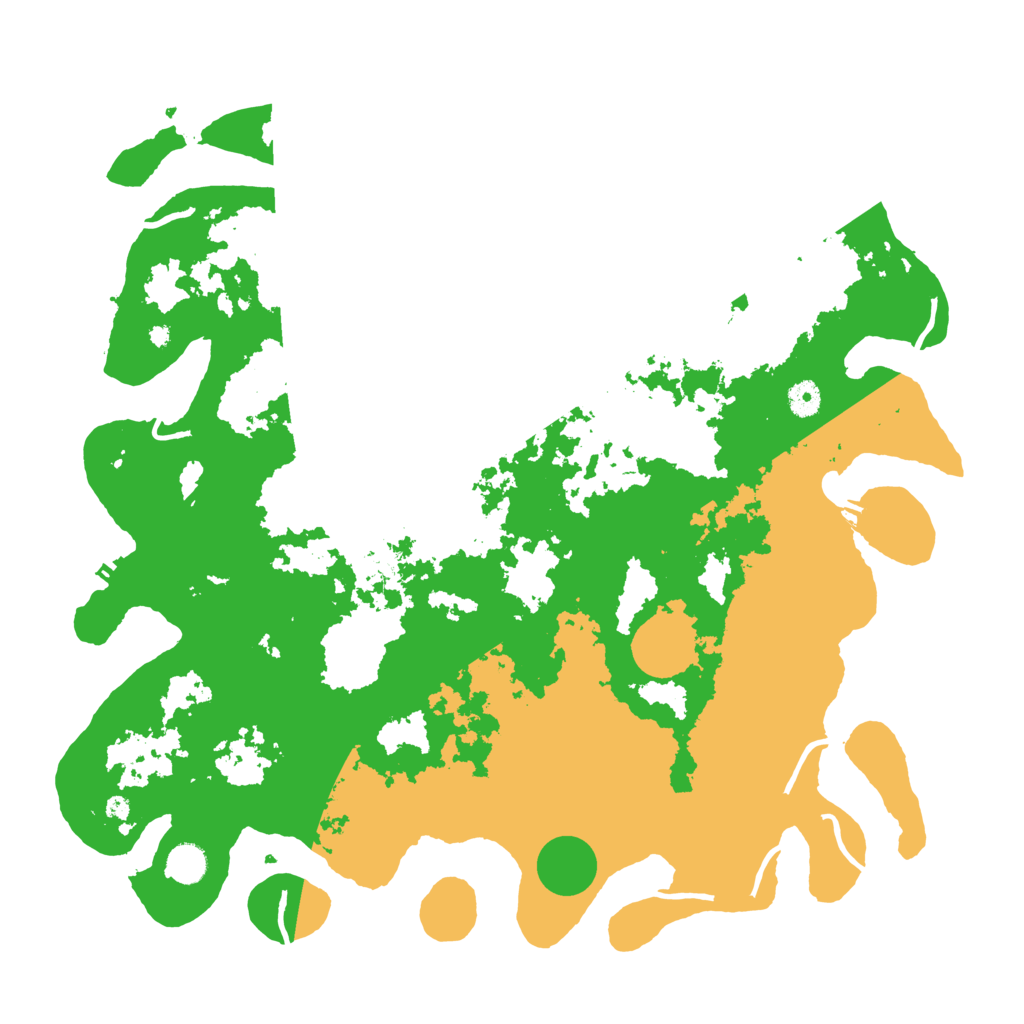 Biome Rust Map: Procedural Map, Size: 4500, Seed: 4308067