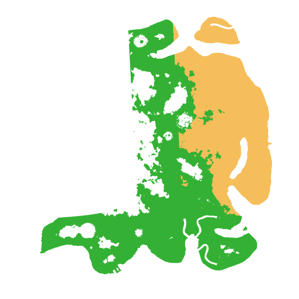 Biome Rust Map: Procedural Map, Size: 3500, Seed: 2635072