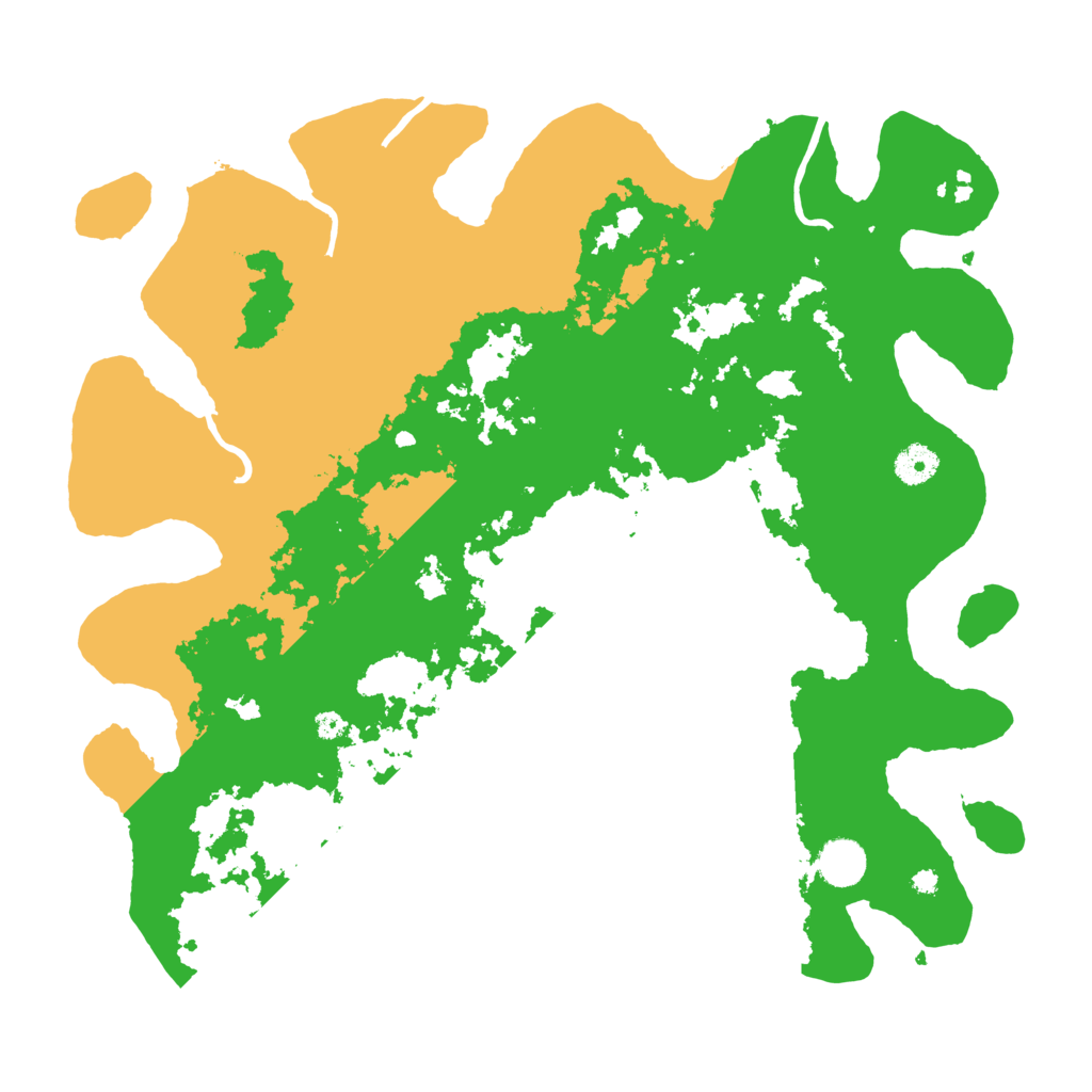 Biome Rust Map: Procedural Map, Size: 4000, Seed: 1798397285