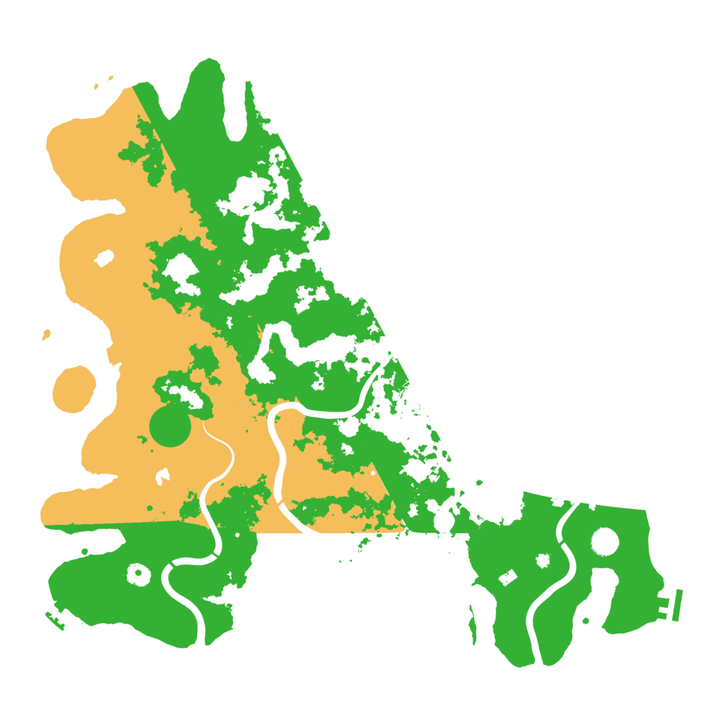 Biome Rust Map: Procedural Map, Size: 4500, Seed: 982004