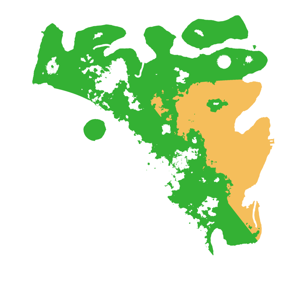 Biome Rust Map: Procedural Map, Size: 3800, Seed: 4677852