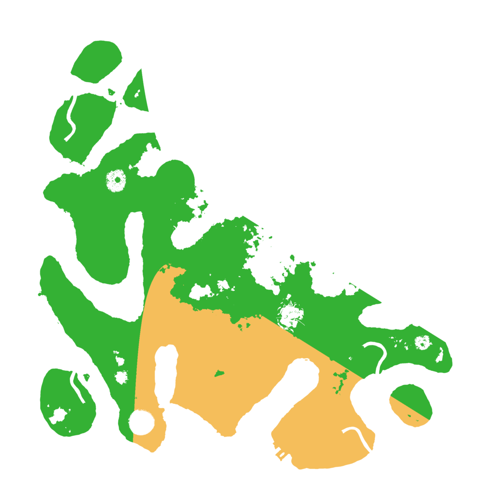 Biome Rust Map: Procedural Map, Size: 3500, Seed: 2788748