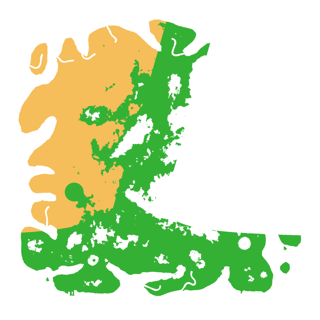 Biome Rust Map: Procedural Map, Size: 4500, Seed: 2082492