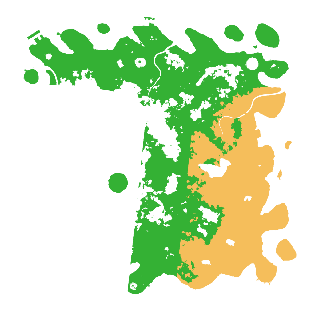 Biome Rust Map: Procedural Map, Size: 4500, Seed: 2727959