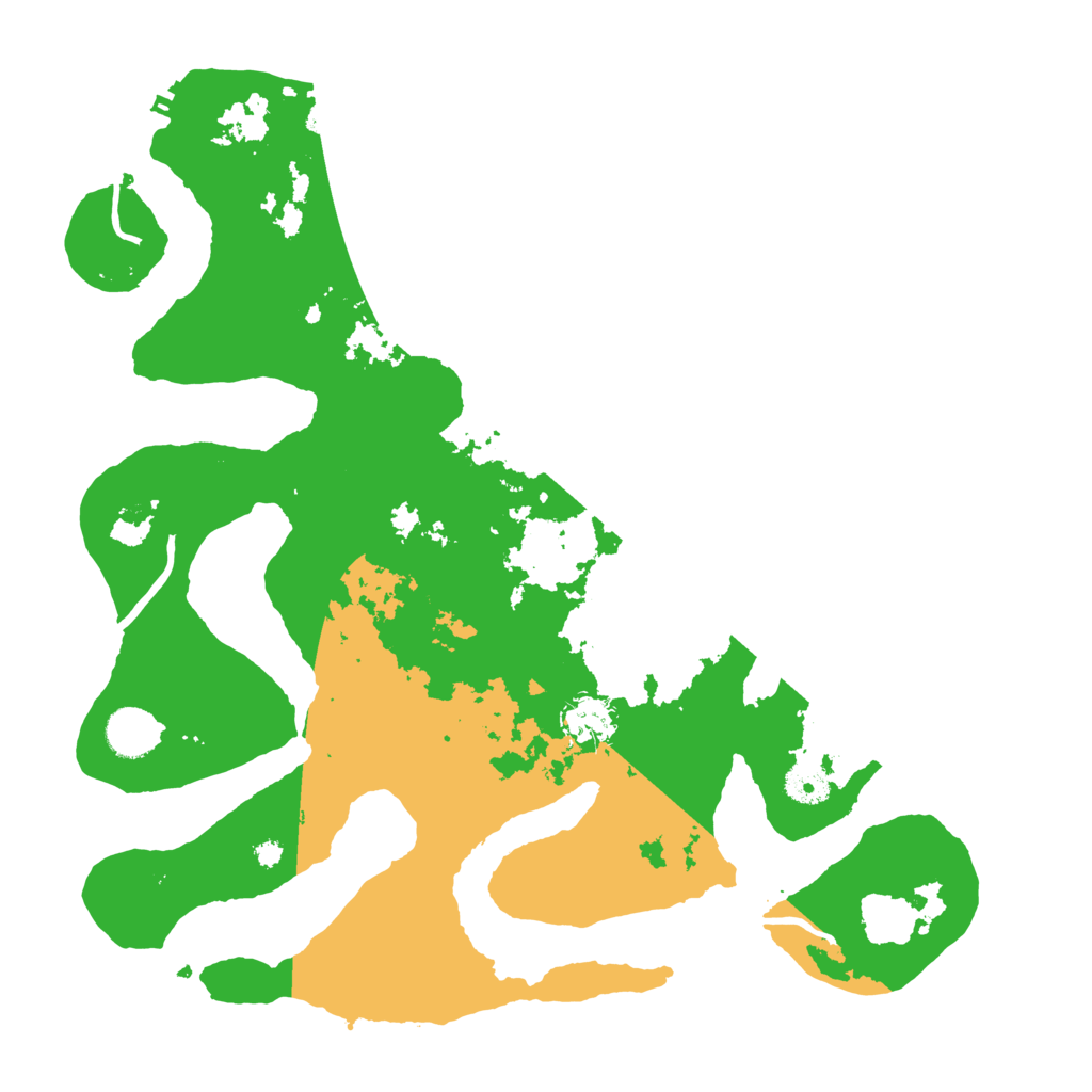 Biome Rust Map: Procedural Map, Size: 3800, Seed: 4840039