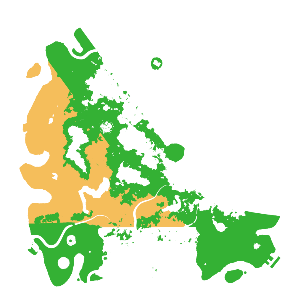 Biome Rust Map: Procedural Map, Size: 4500, Seed: 5503629
