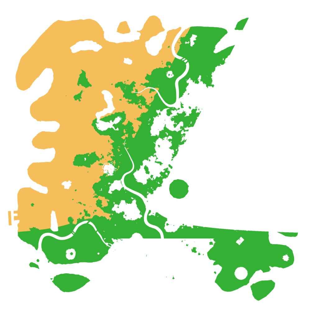 Biome Rust Map: Procedural Map, Size: 4500, Seed: 4171388