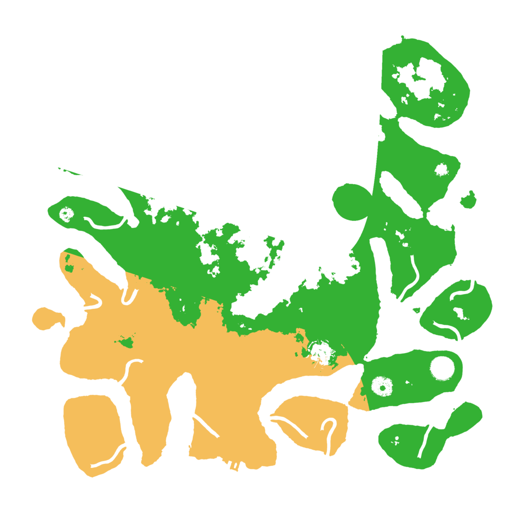 Biome Rust Map: Procedural Map, Size: 3800, Seed: 3076859