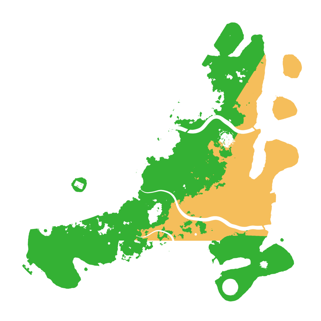 Biome Rust Map: Procedural Map, Size: 3800, Seed: 3744802
