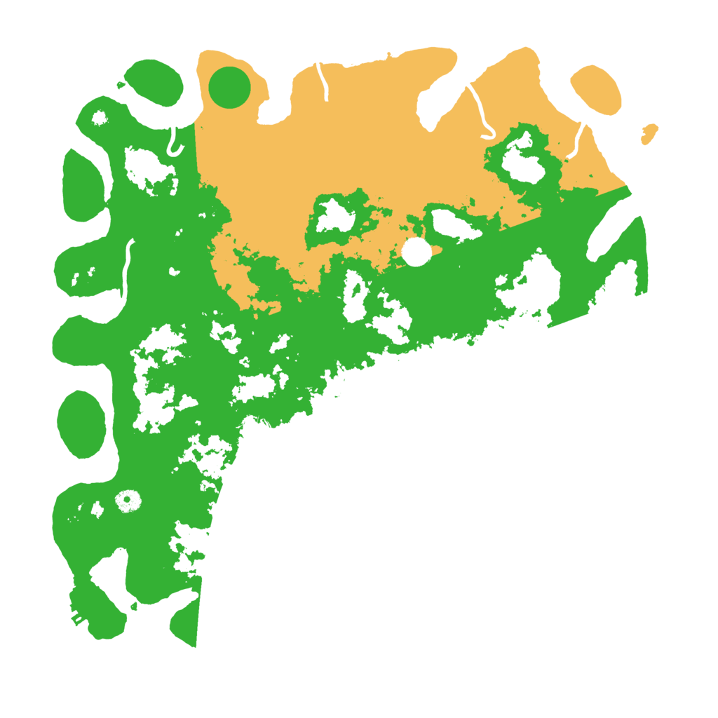 Biome Rust Map: Procedural Map, Size: 4500, Seed: 5456200