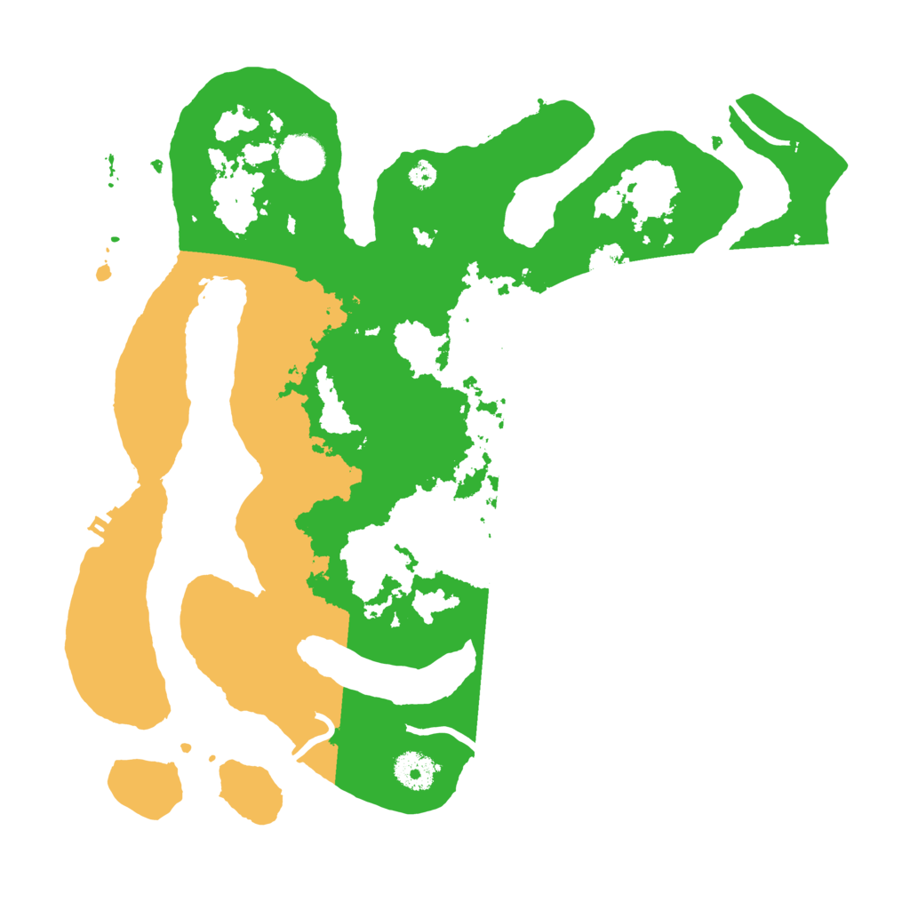 Biome Rust Map: Procedural Map, Size: 3500, Seed: 3239899