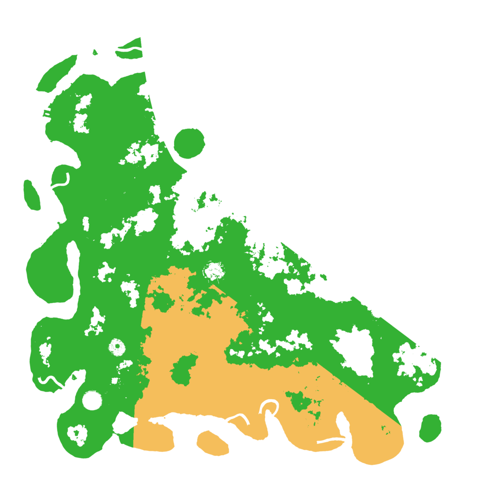 Biome Rust Map: Procedural Map, Size: 4500, Seed: 4467215