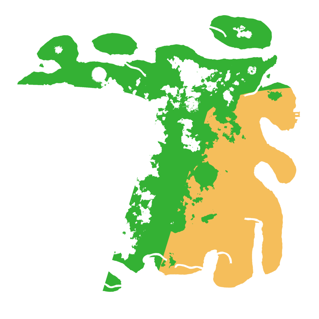 Biome Rust Map: Procedural Map, Size: 3800, Seed: 5693374