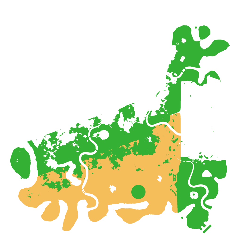 Biome Rust Map: Procedural Map, Size: 4500, Seed: 5606349