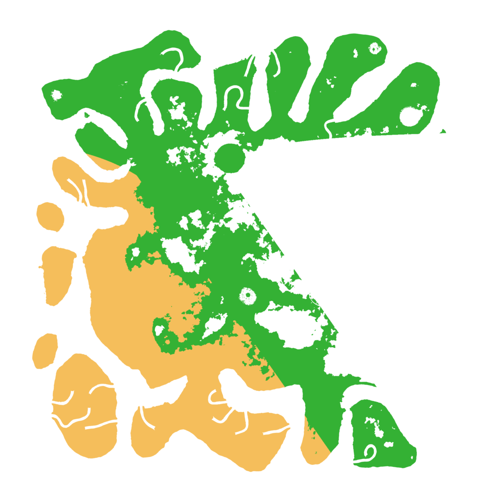 Biome Rust Map: Procedural Map, Size: 4500, Seed: 1995495