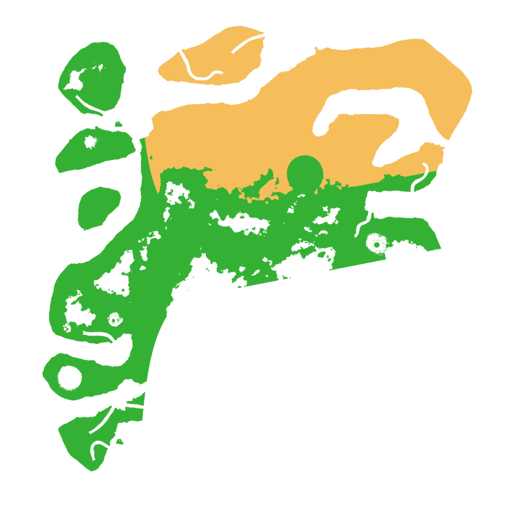 Biome Rust Map: Procedural Map, Size: 3800, Seed: 1473824