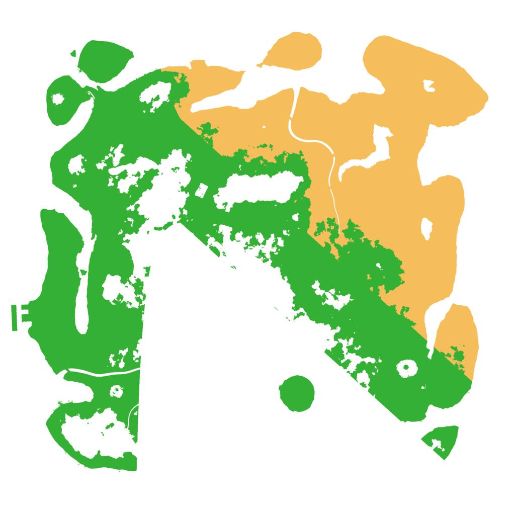 Biome Rust Map: Procedural Map, Size: 4000, Seed: 6210340