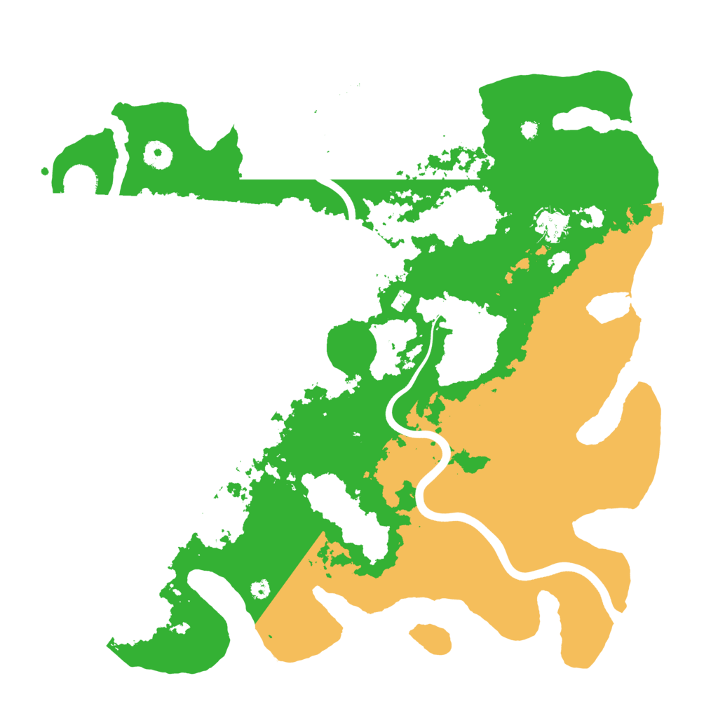 Biome Rust Map: Procedural Map, Size: 3800, Seed: 2389504