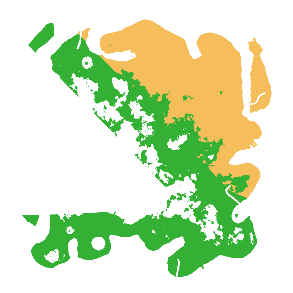Biome Rust Map: Procedural Map, Size: 3800, Seed: 1905525