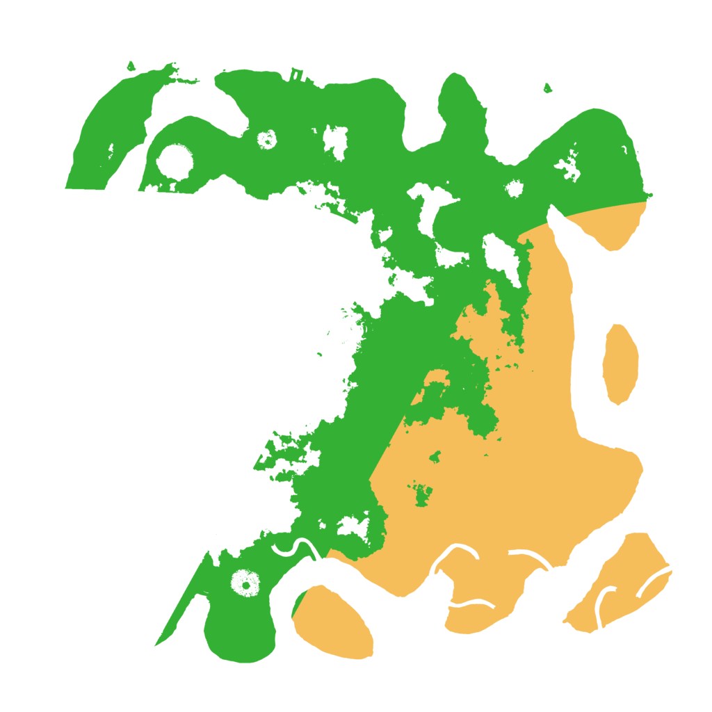 Biome Rust Map: Procedural Map, Size: 3800, Seed: 840989