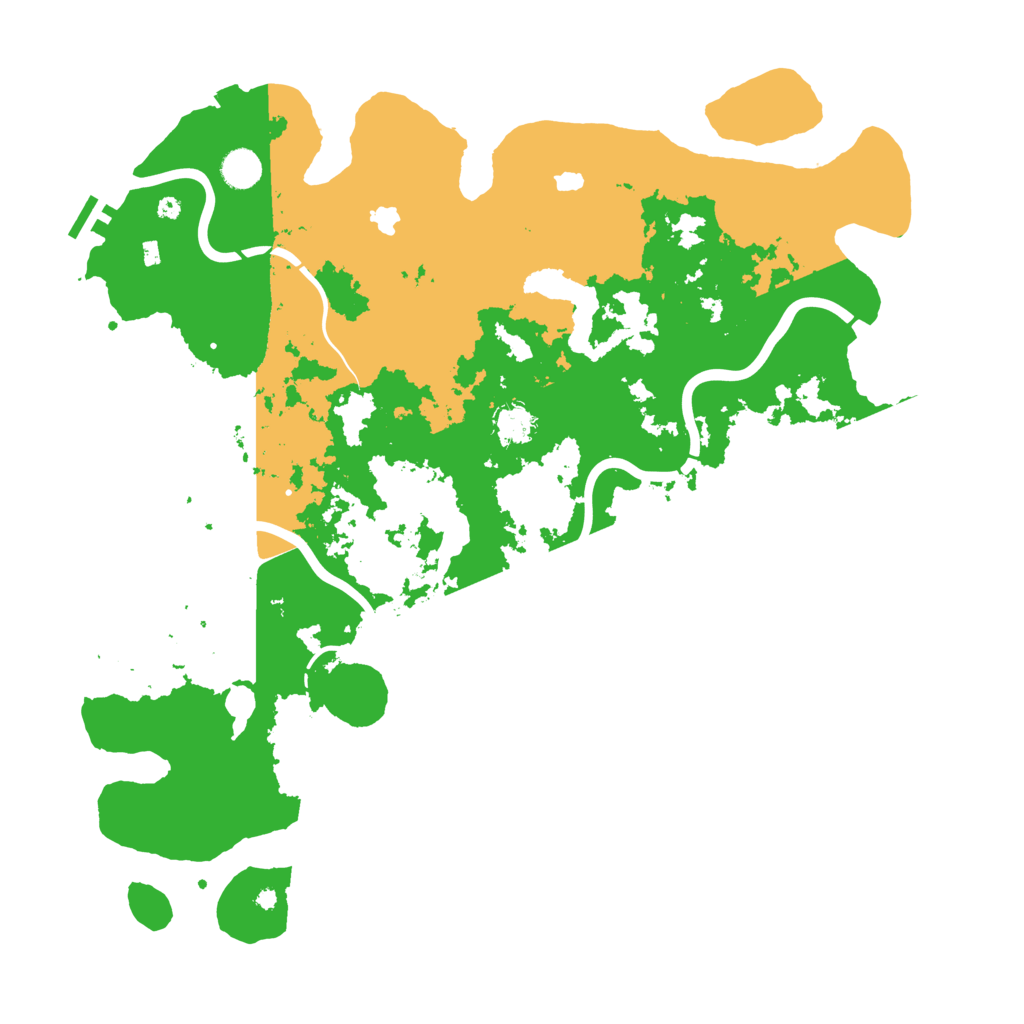 Biome Rust Map: Procedural Map, Size: 4500, Seed: 4011098