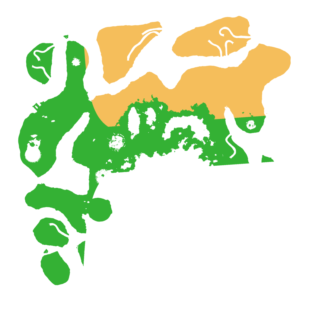 Biome Rust Map: Procedural Map, Size: 3500, Seed: 5587994