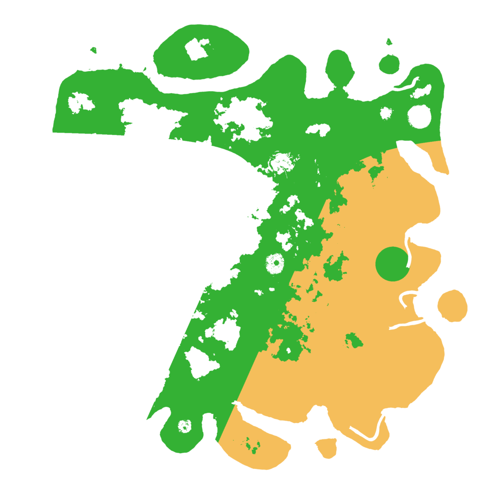 Biome Rust Map: Procedural Map, Size: 3800, Seed: 1401352