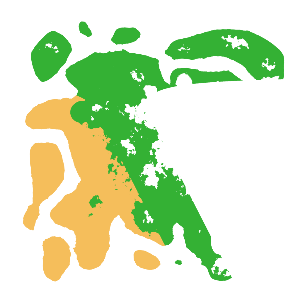 Biome Rust Map: Barren, Size: 3800, Seed: 351530