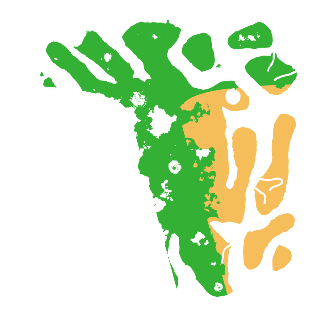 Biome Rust Map: Procedural Map, Size: 3700, Seed: 2102241365